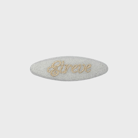 eireve-seasonless-glitter-sand-hair-clip-silver