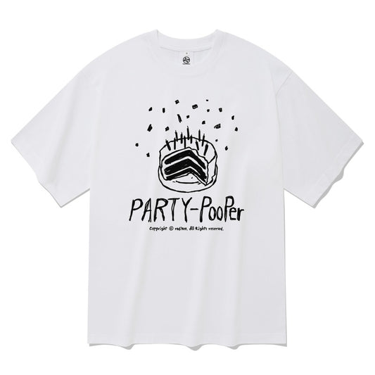 radineo-ss-24-party-puffer-shortsleeved-tshirt-white