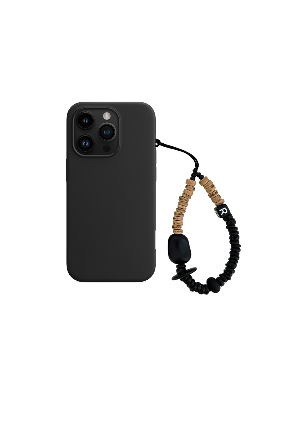 revoirsis-seasonless-nature-beads-phone-strap-short-brown-mix