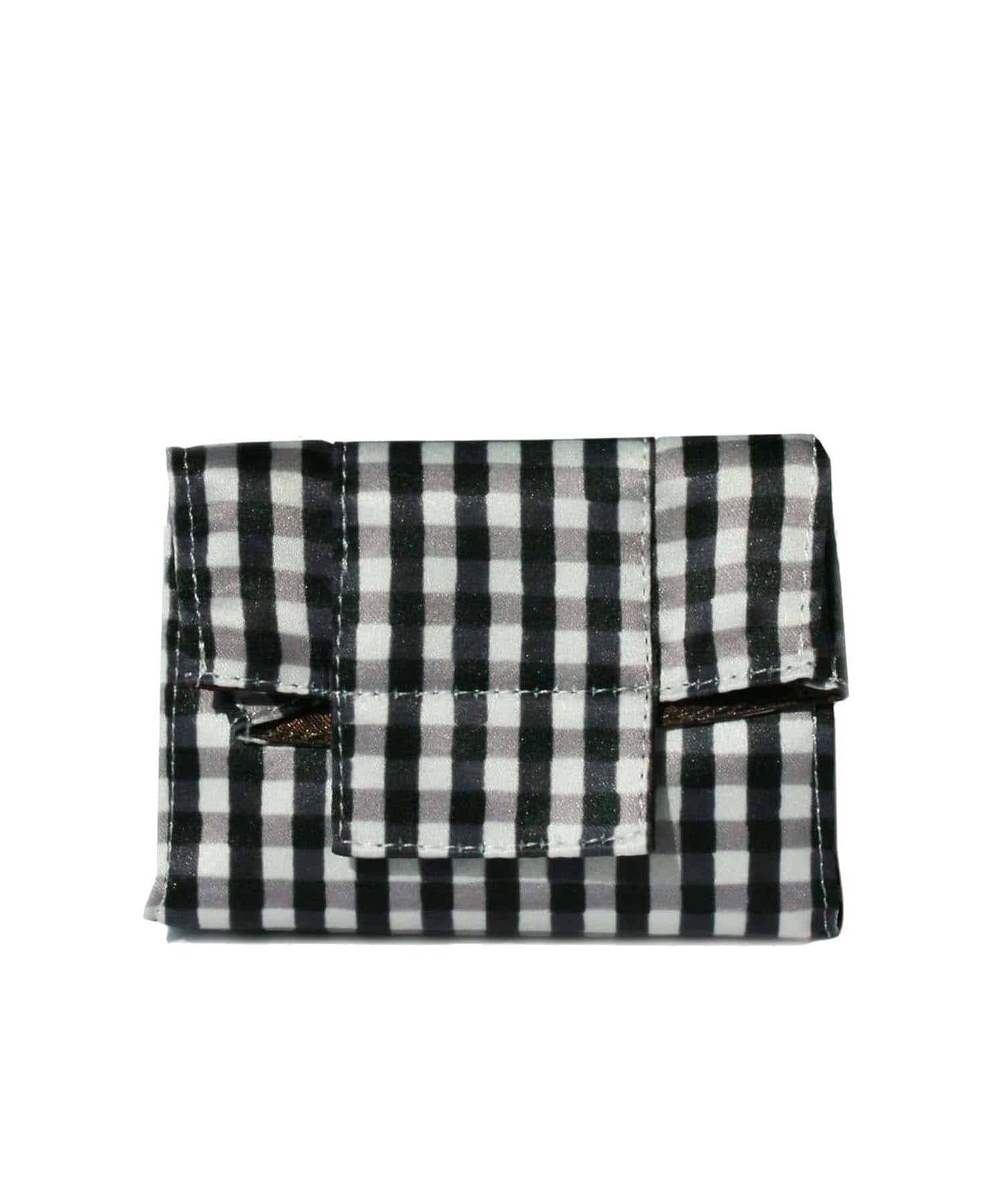 yahn-sisi-seasonless-gingham-mini-pouch-black