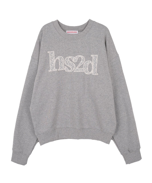 high-school-disco-ss-25-hs2d-sweatshirt_melange-gray