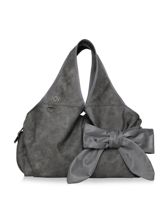 [SIWEOL107] SS 25 Bow Shoulder Bag (Gray)