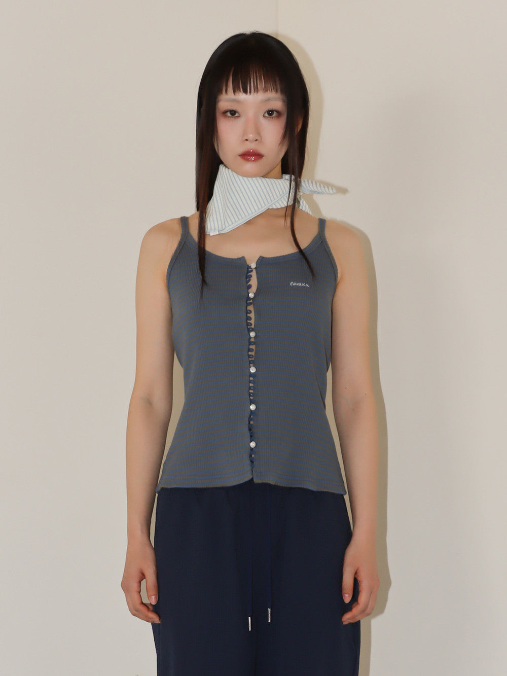 onska-ss-24-stripe-jersey-vest-blue