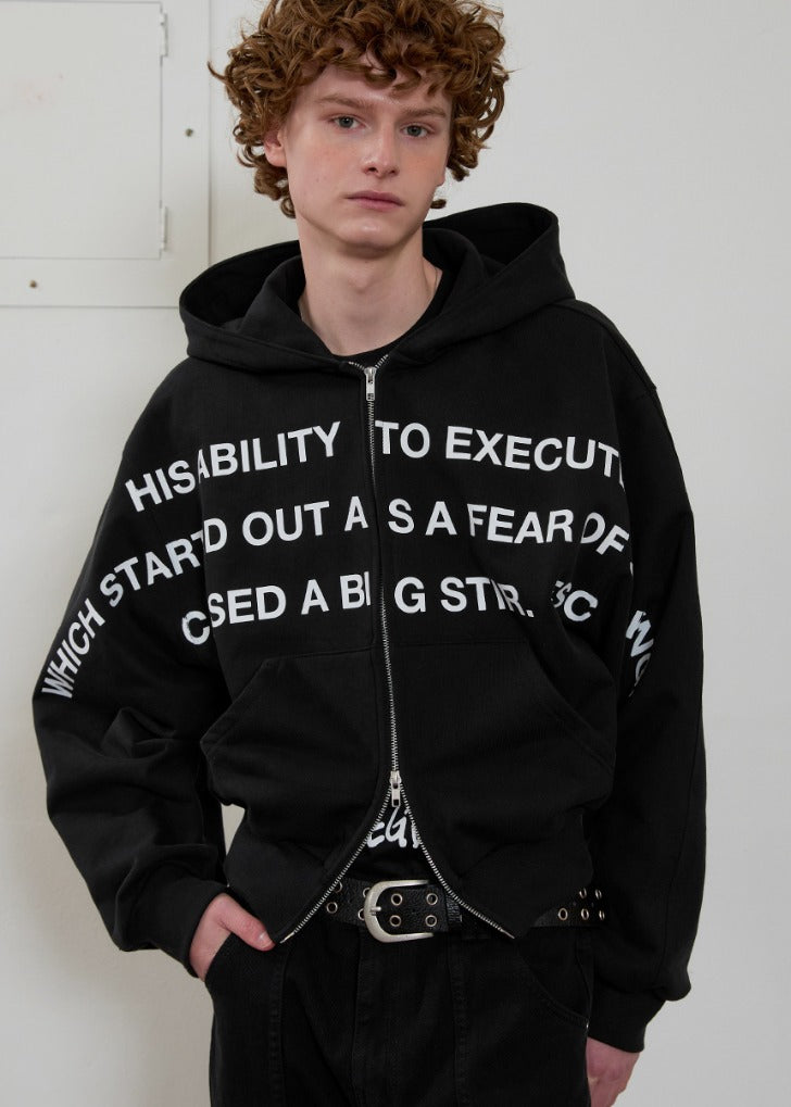 esc-studio-ss-25-lettering-hoodie-zipup(black)