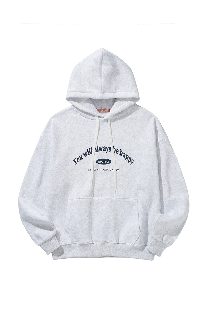 teddy-pop-ss-25-teddy-pop-happy-logo-fleece-hoodie-(light-gray)