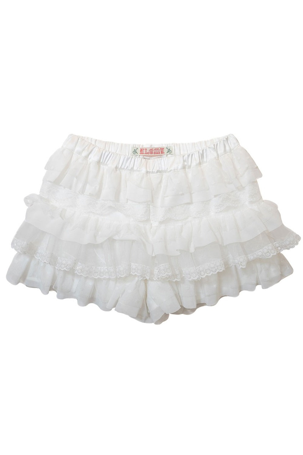 alcmy-fw-24-lace-layered-shorts_white