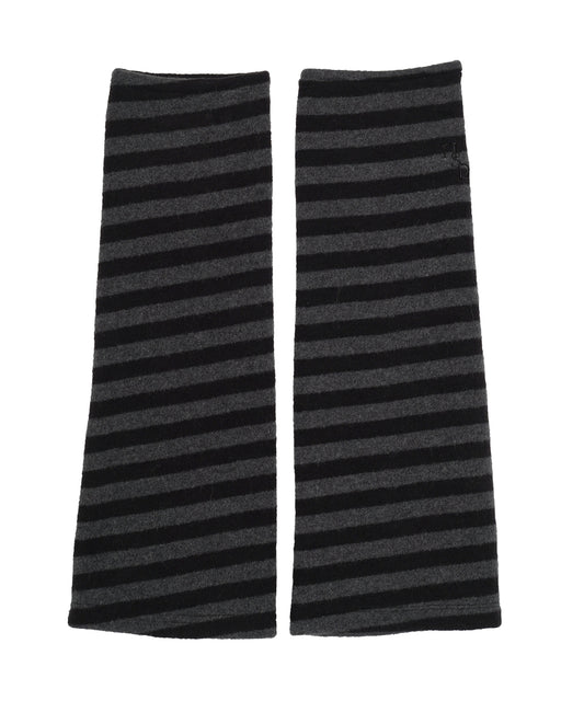 high-school-disco-fw-24-stripe-soft-leg-warmer_black