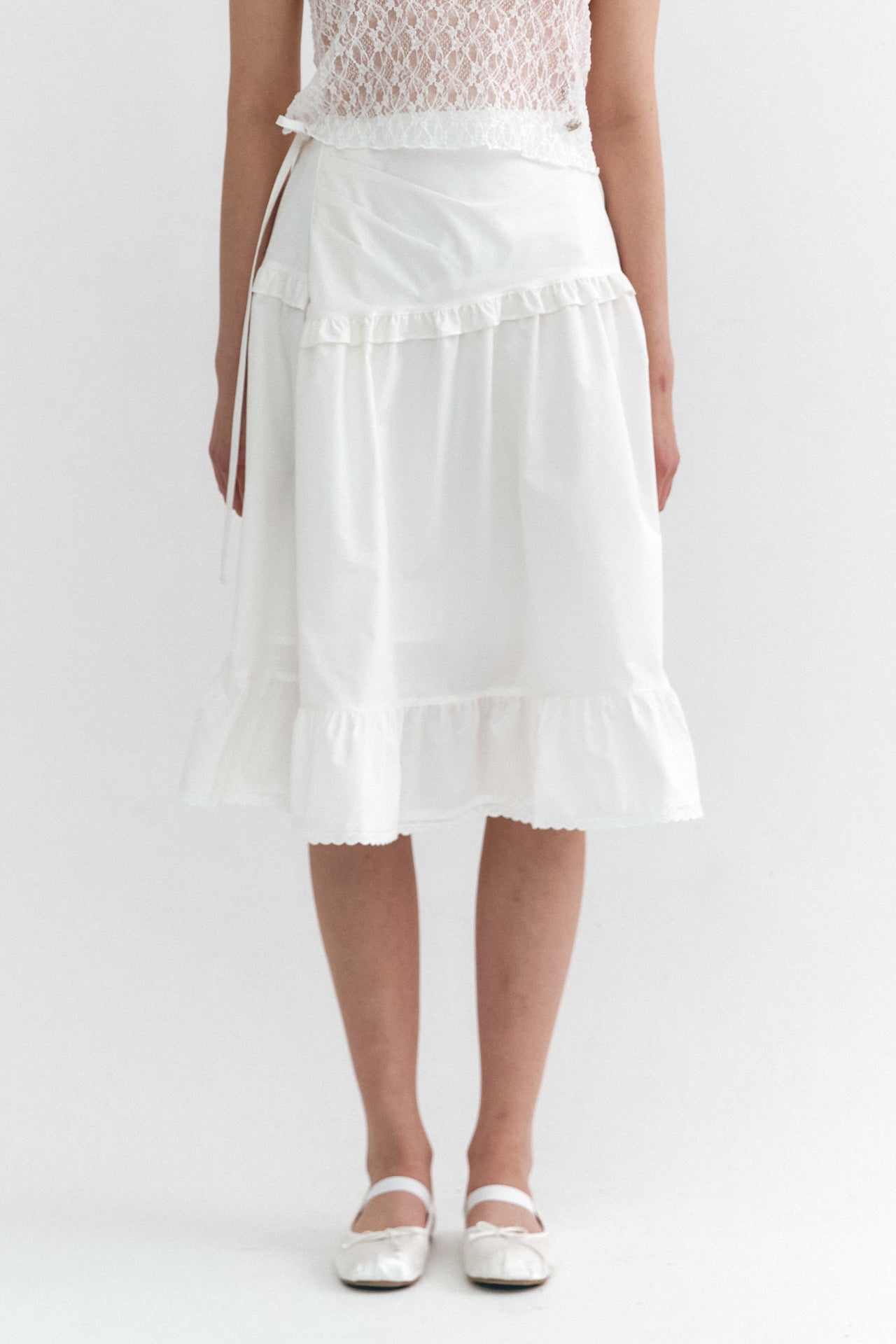 moilly-ss-25-long-frill-wrap-skirt-white