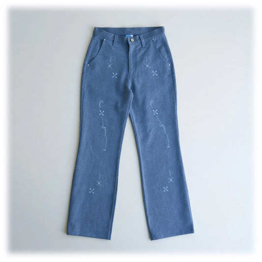 suh-suh-ss-25-flower-printed-pigment-pants-(blue)