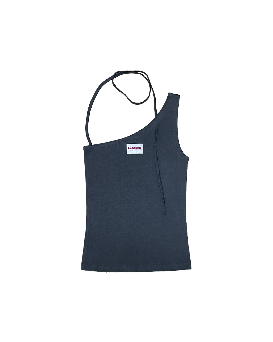 kanda-maritsu-ss-25-unbal-choker-sleeveless-gray