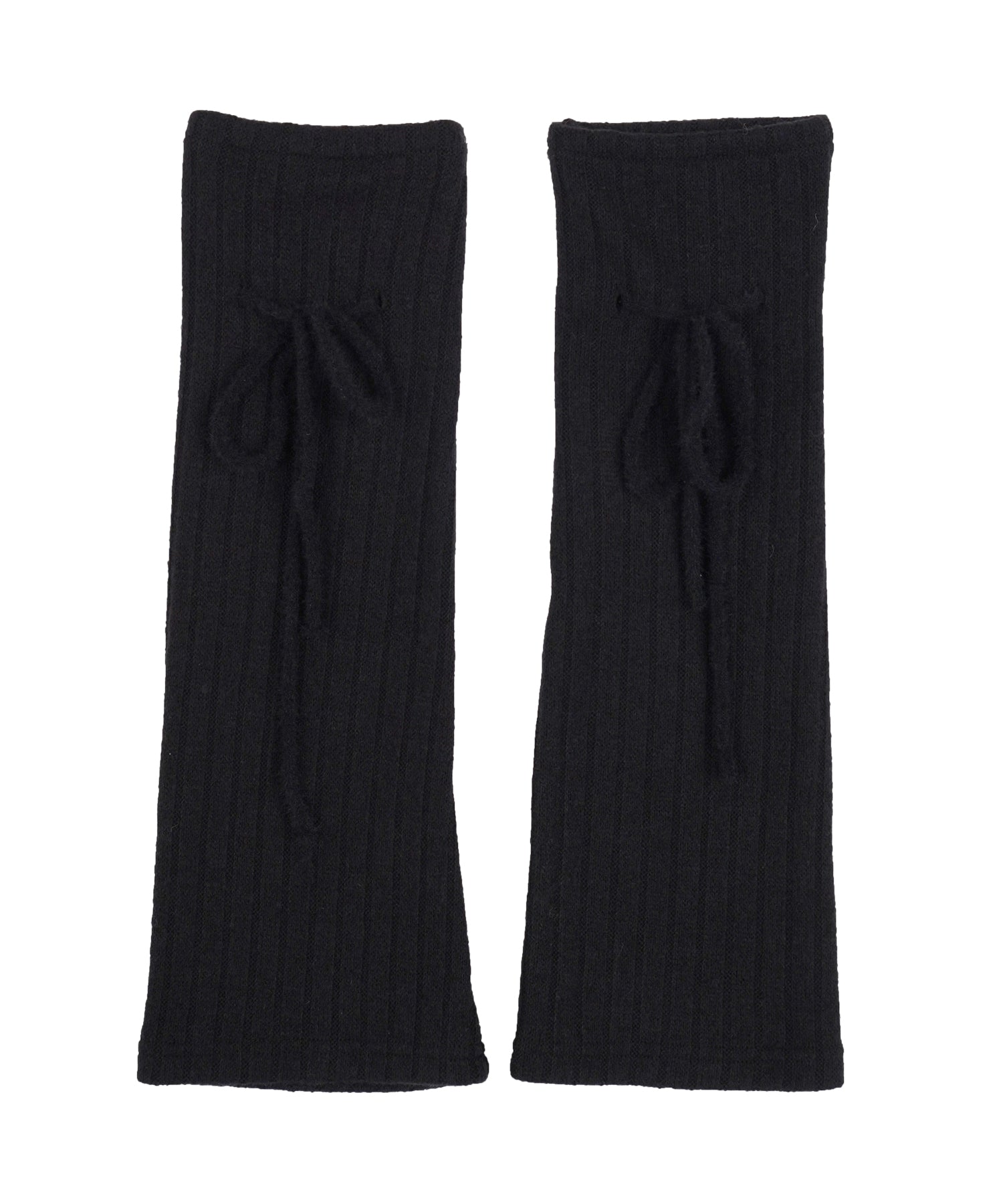 high-school-disco-fw-24-ribbon-wool-ribbed-leg-warmer_black