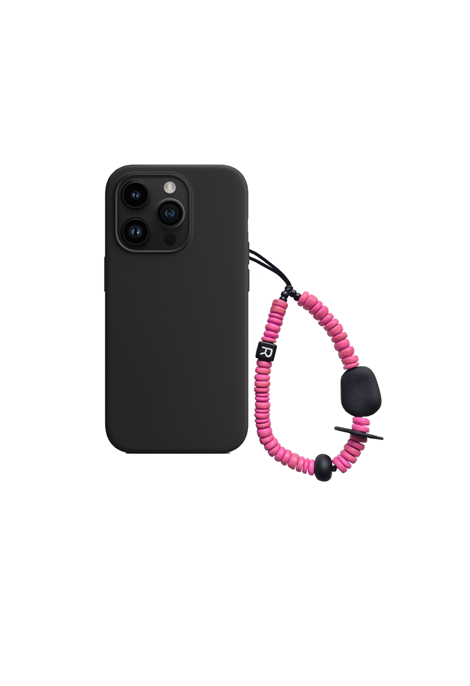 revoirsis-seasonless-nature-beads-phone-strap-short-pink