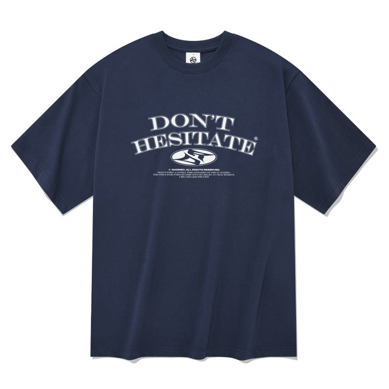 radineo-ss-24-slogan-shortsleeved-tshirt-navy