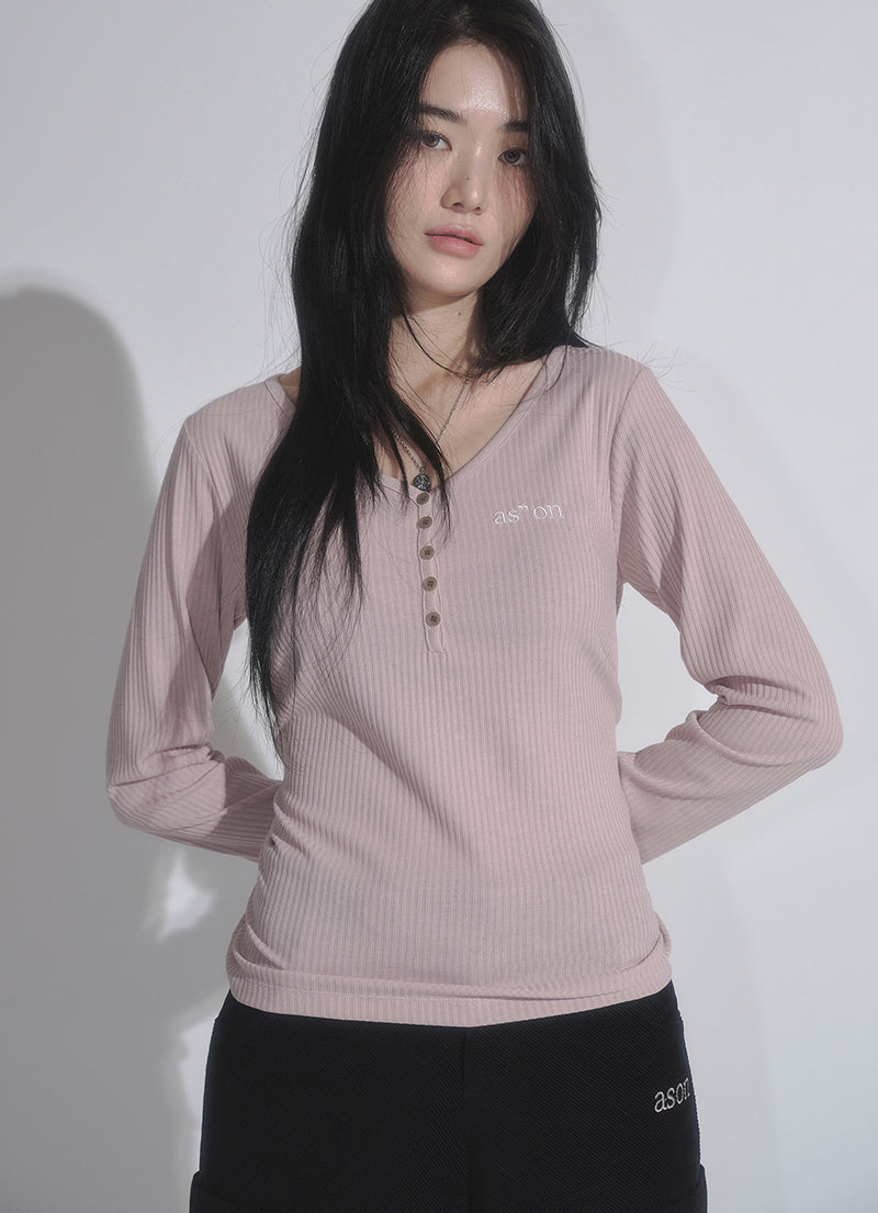 as-on-ss-25-wish-ribbed-button-tee-/-pink