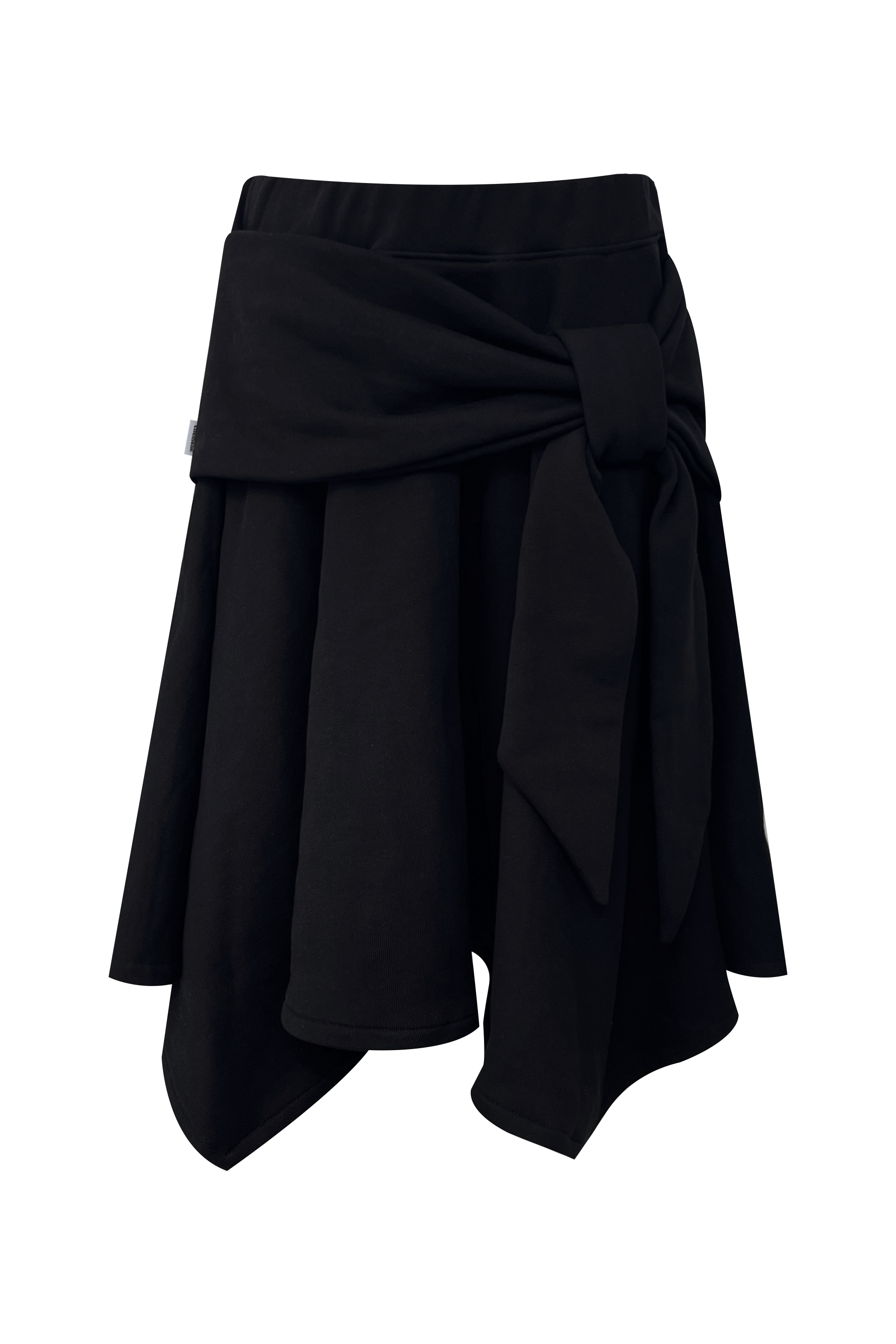 chemehc-ss-25-bow-unbalanced-skirt_light-(black)