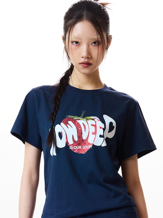 luv-is-true-ss-25-im-how-deep-strawberry-tee(navy)