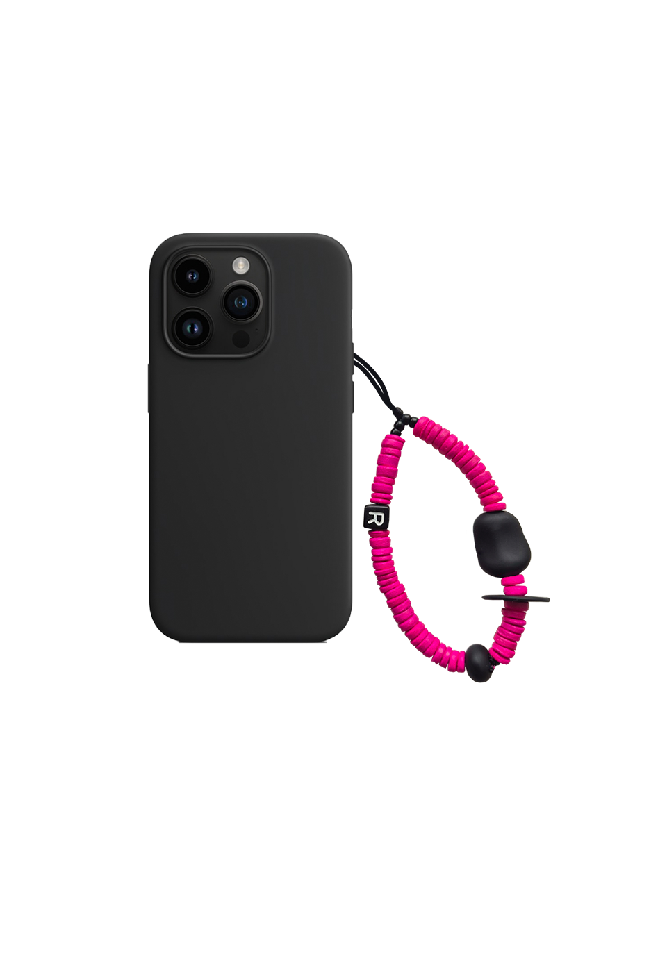 revoirsis-seasonless-nature-beads-phone-strap-short-magenta