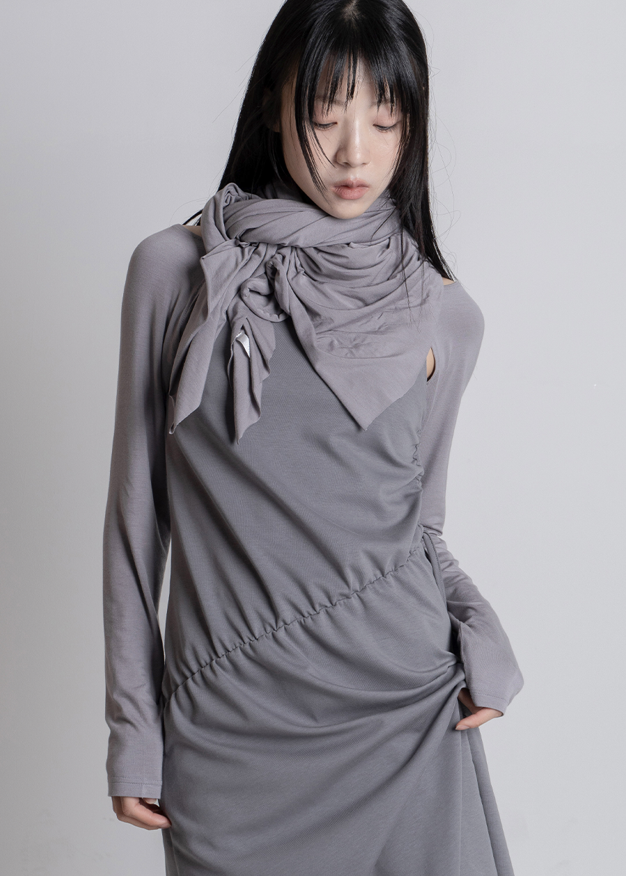 woohwa-fw-24-rough-cut-multy-scarf-grey