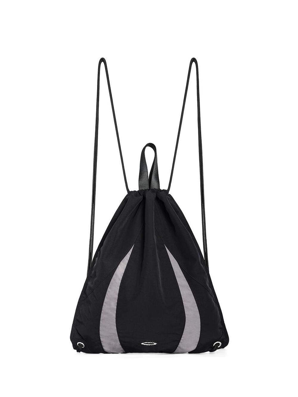 saintpain-ss-25-drawstring_nylon_gym_sack_black