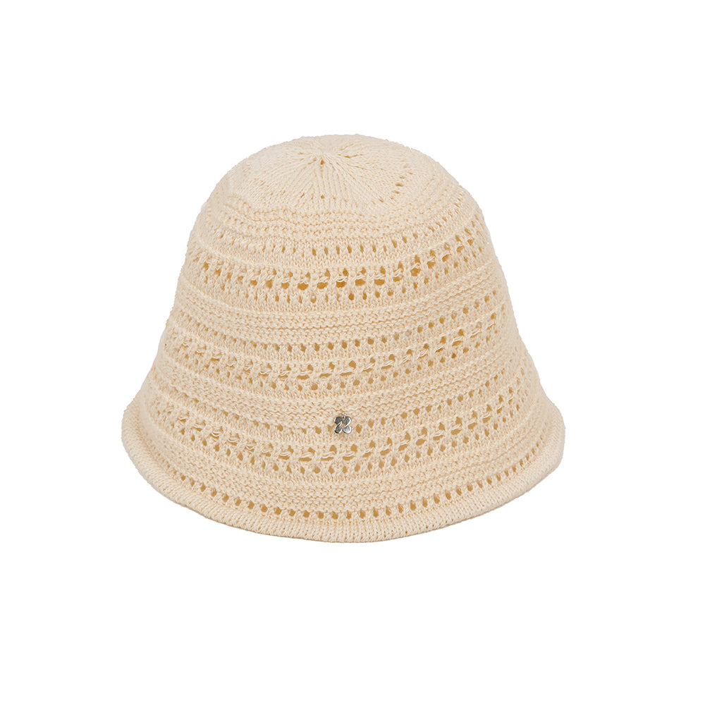 high-school-disco-ss-24-logo-summer-bucket-hat-ivory