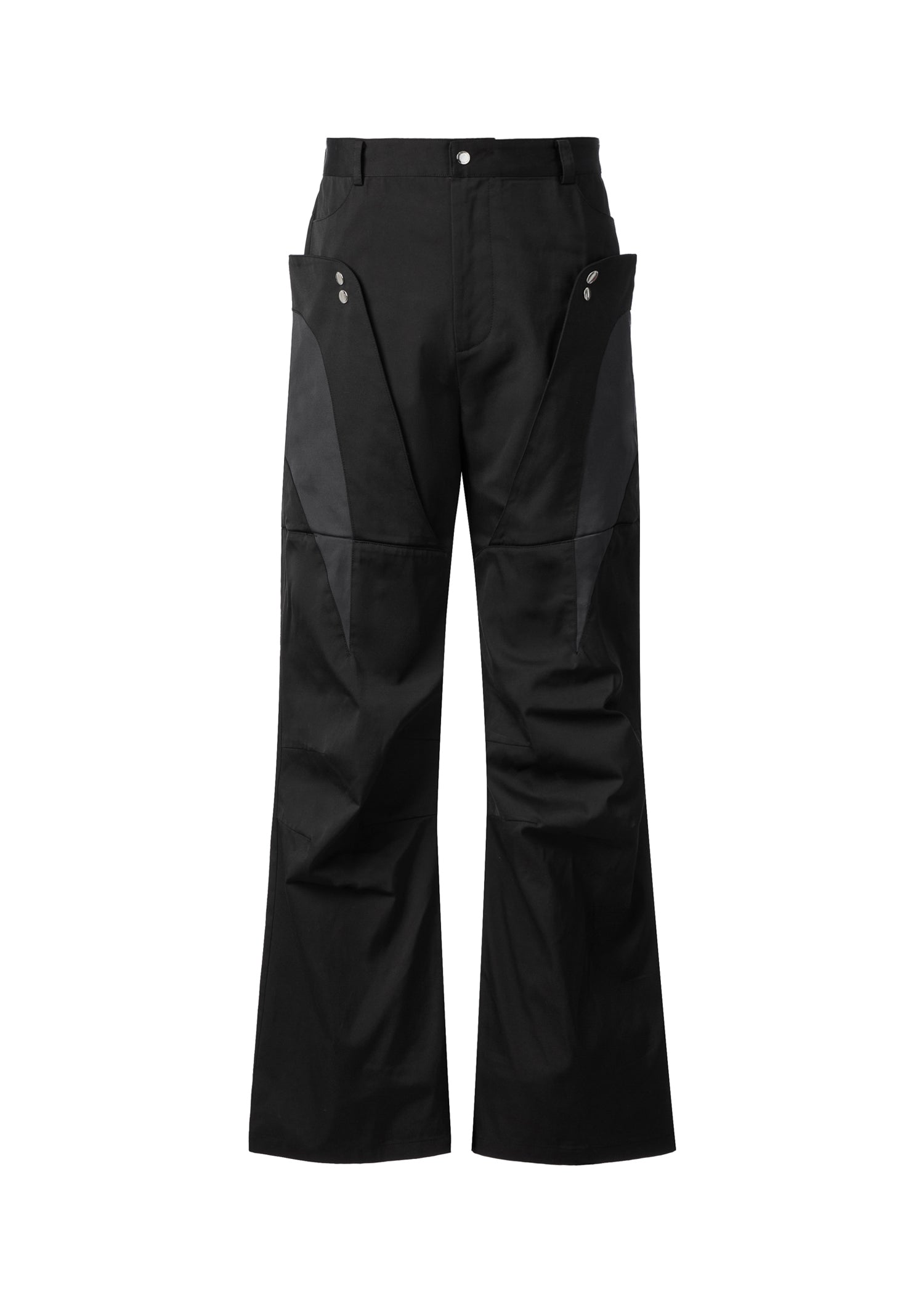 another-youth-ss-24-00323-flap-pocket-pants-black