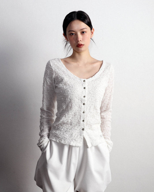 magoren-seoul-ss-25-boho-crinkle-cardigan-white