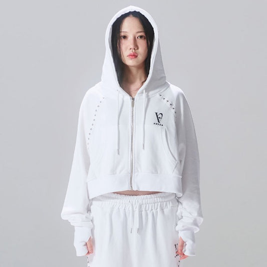 fevertime-fw-25-studded-hoodie-zipup-(white)