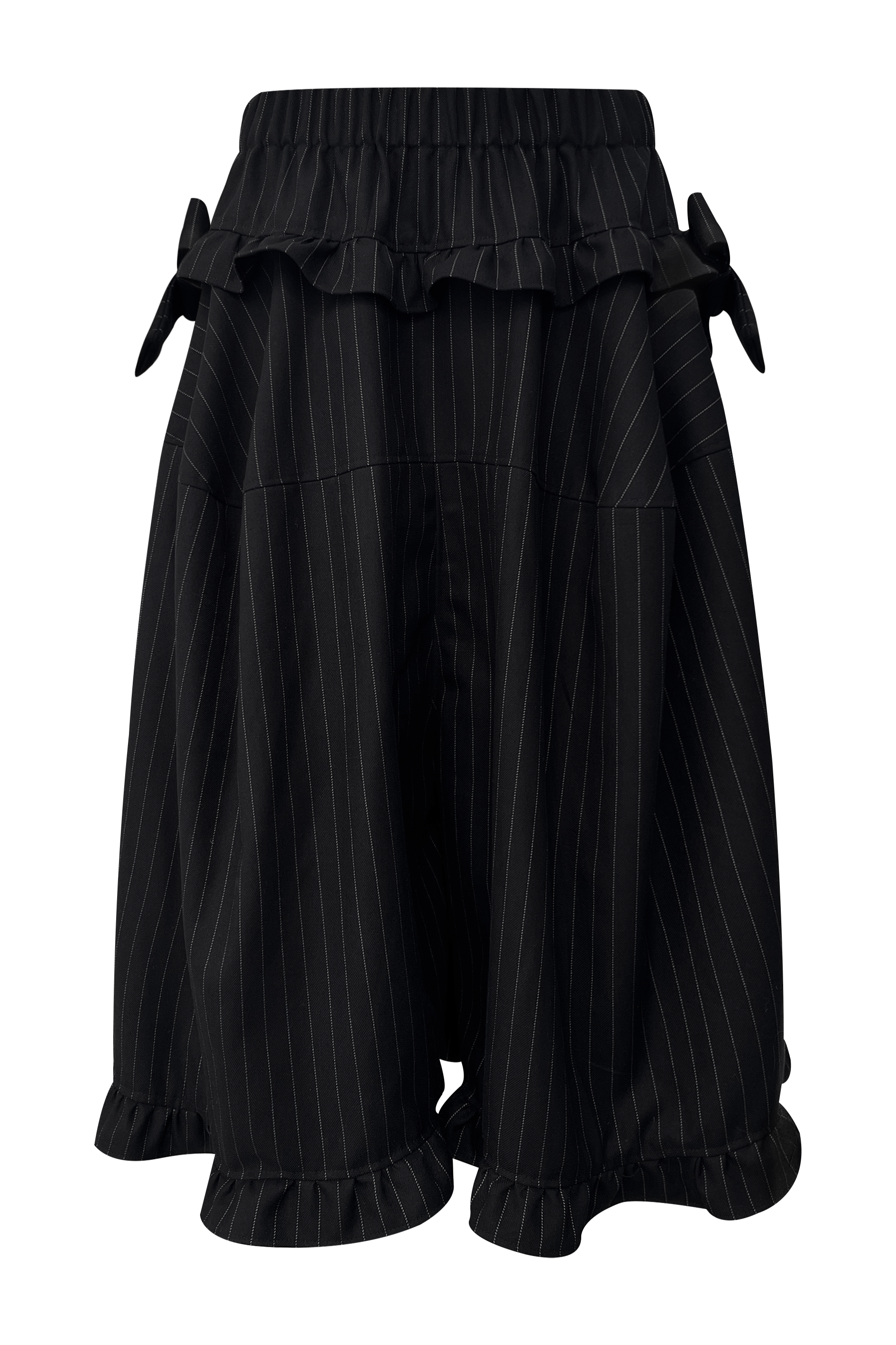 chemehc-ss-25-bow-culottes-pants-(black-stripe)