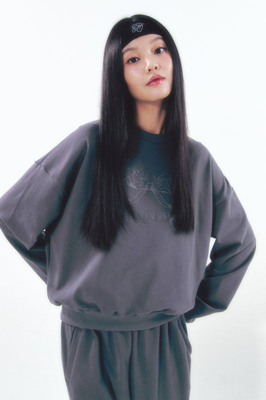 moilly-fw-24-point-ribbon-sweatshirt-charcoal