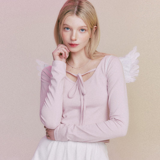 moonfairy-ss-24-mf-rare-ribbon-longsleevedpink