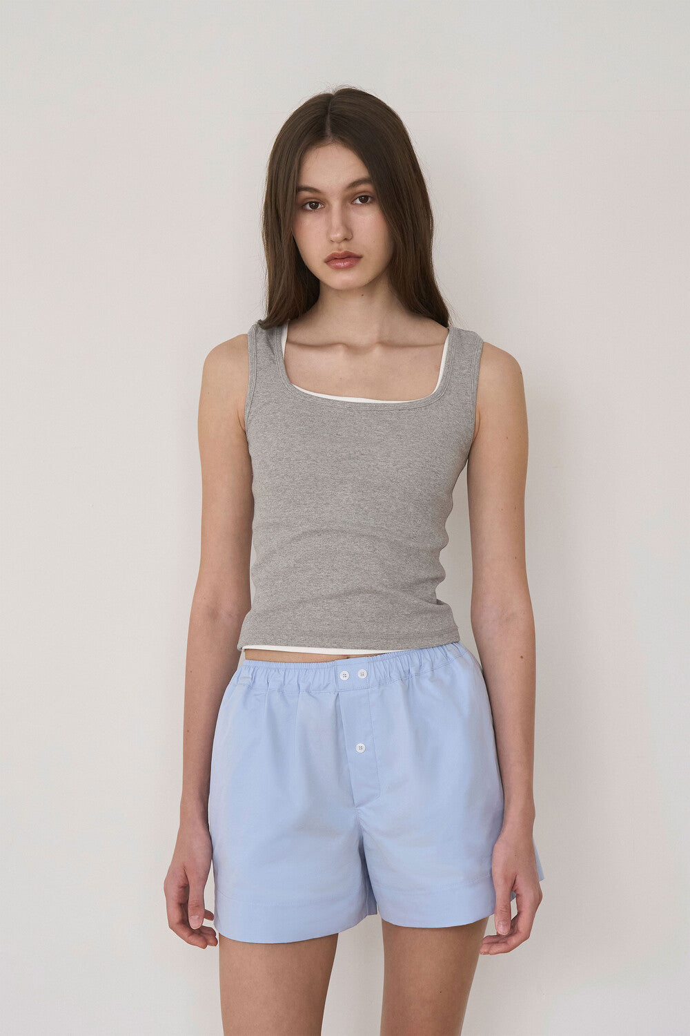 oesoel-ss-24-cotton-rib-tank-top-gray