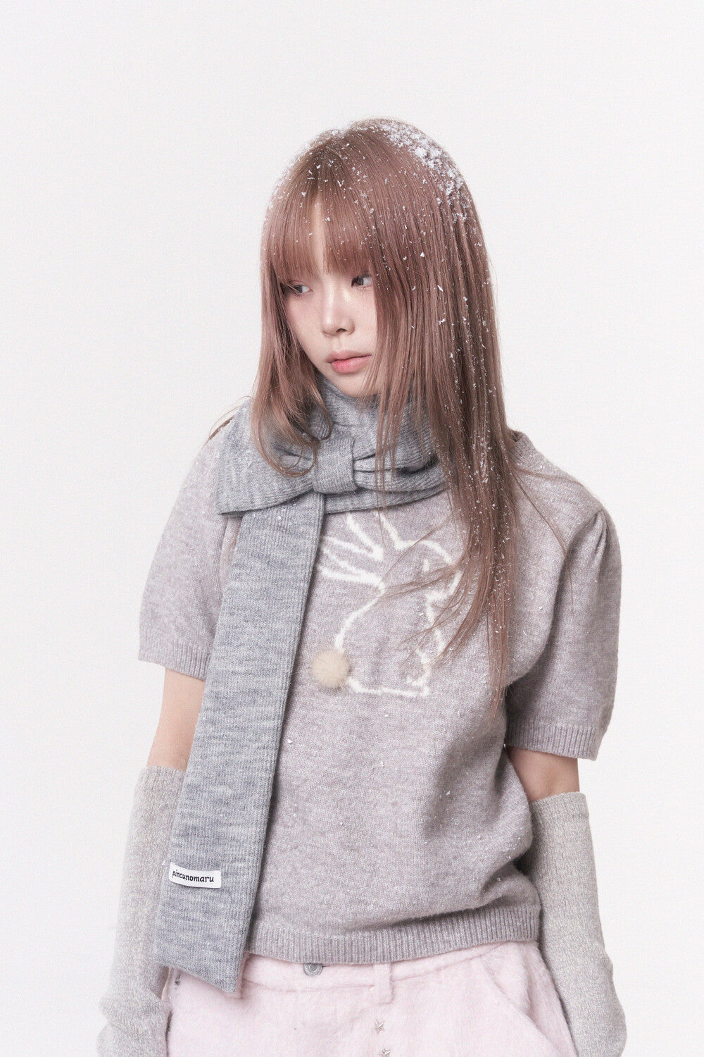 pincunomaru-seasonless-24-mini-ribbon-muffler_gray