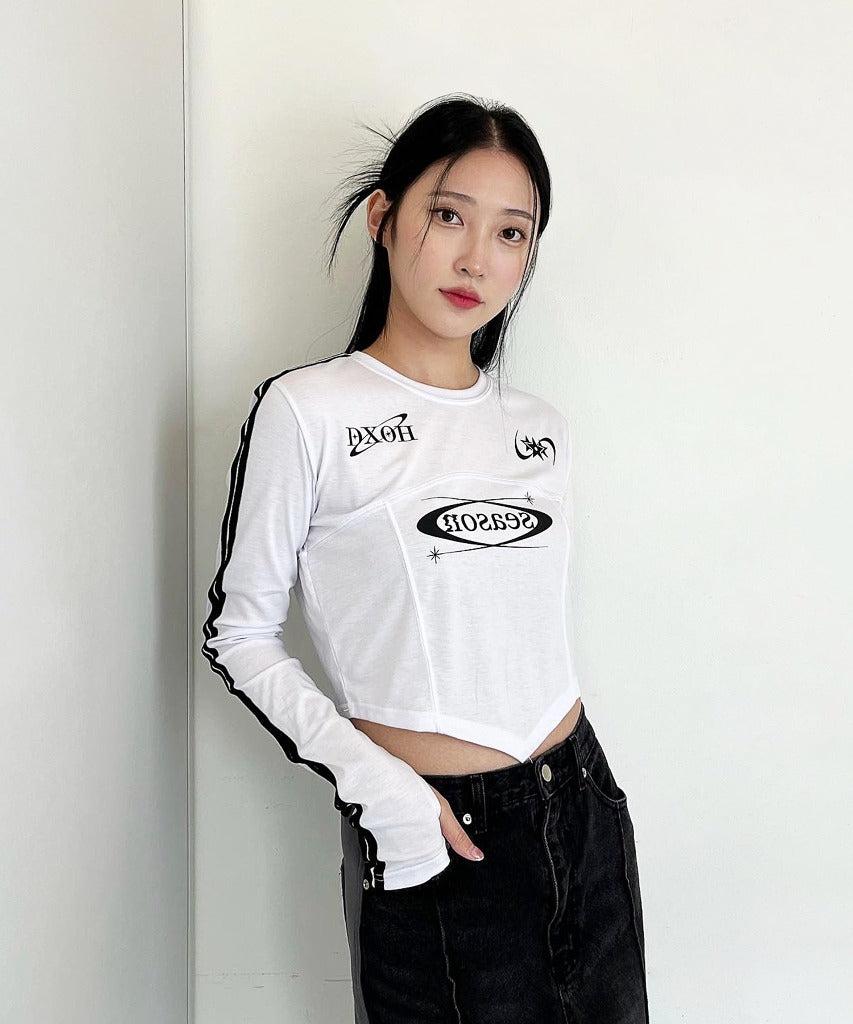 dxoh-fw-23-season-logo-uniform-semi-warmer-crop-tee-white