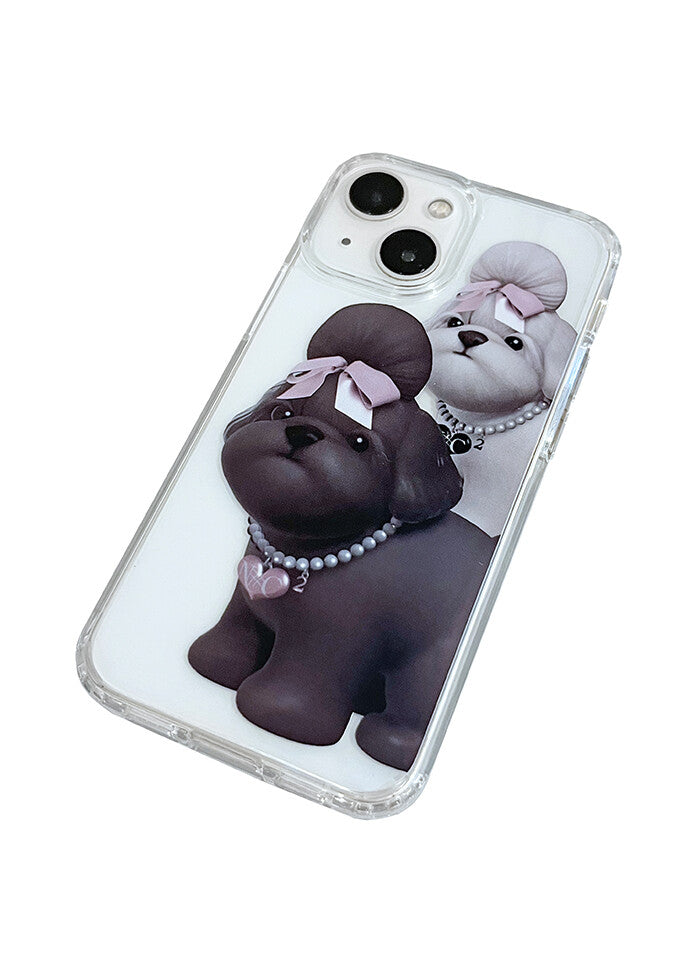 nofficialnoffice-seasonless-two-puppies-jell-hard-phone-case